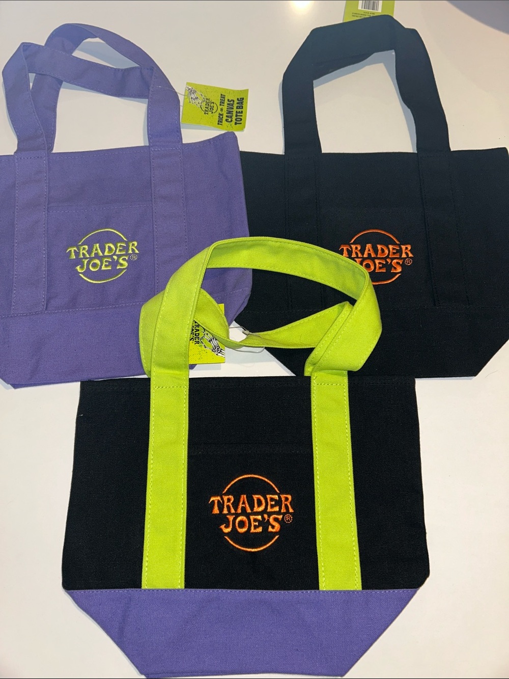 Trader Joe’s Halloween 🎃 Canvas mini tote
